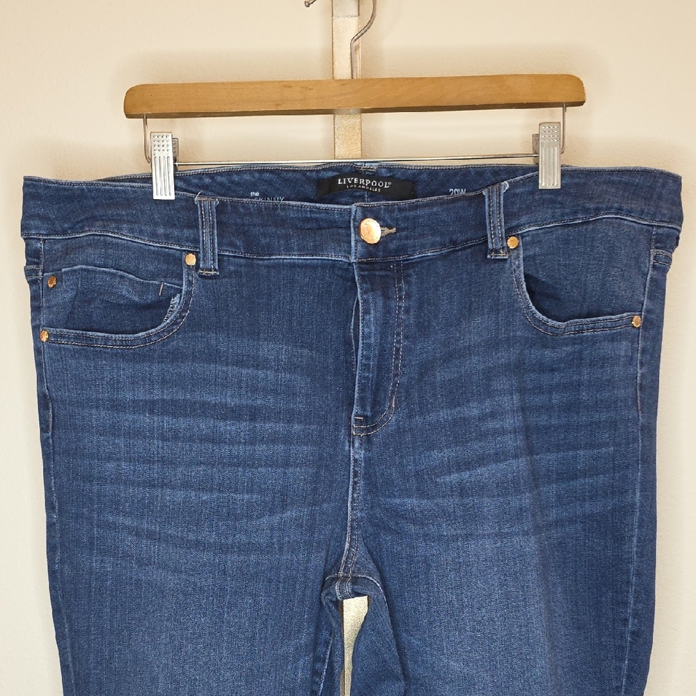 Liverpool Women's Dark Blue Skinny Jeans